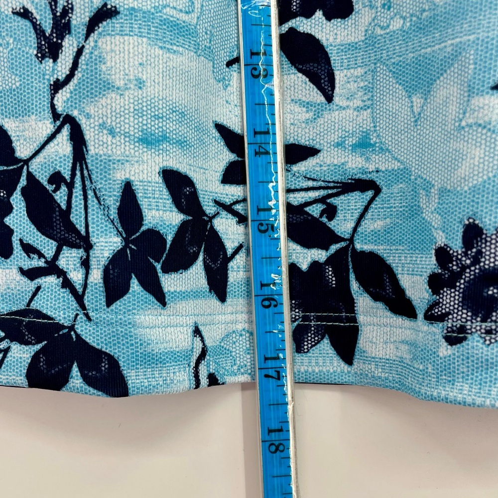 Callaway Women’s Blue Floral Print Golf Skort Sz M - Picture 6 of 7